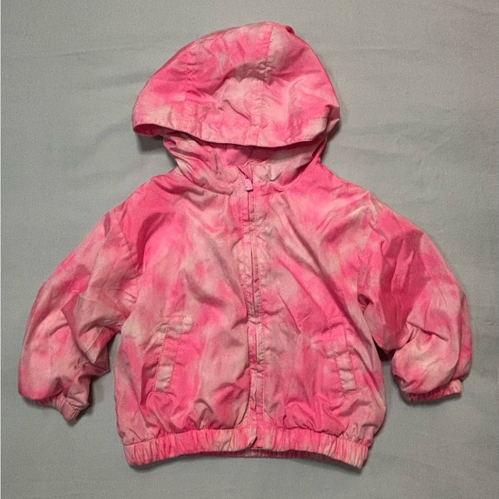 Baby Gap Pink Tye Dye Windbreaker 3t